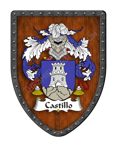 Castillo-I Coat of Arms Shield Family Crest