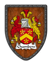 Load image into Gallery viewer, Chambers Coat of Arms Shield Family Crest
