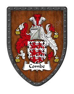 Combe Coat of Arms Shield Family Crest