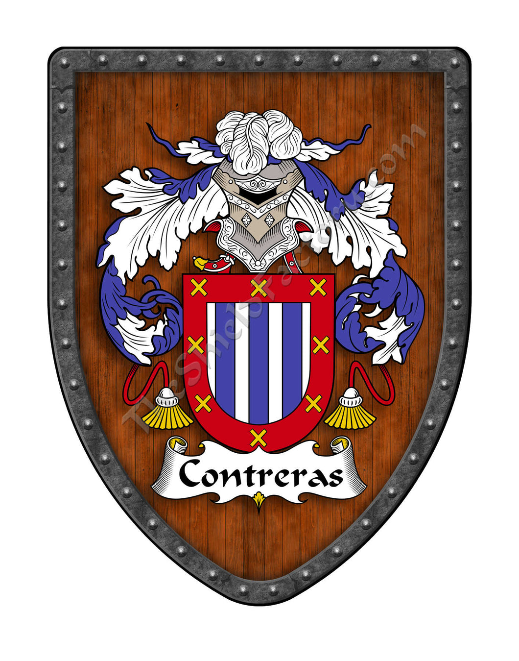 Contreras Coat of Arms Shield Family Crest