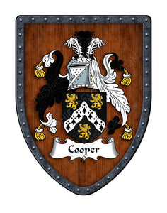 Cooper of Ireland Coat of Arms