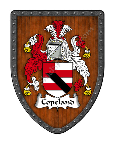 Copeland Coat of Arms Shield Family Crest