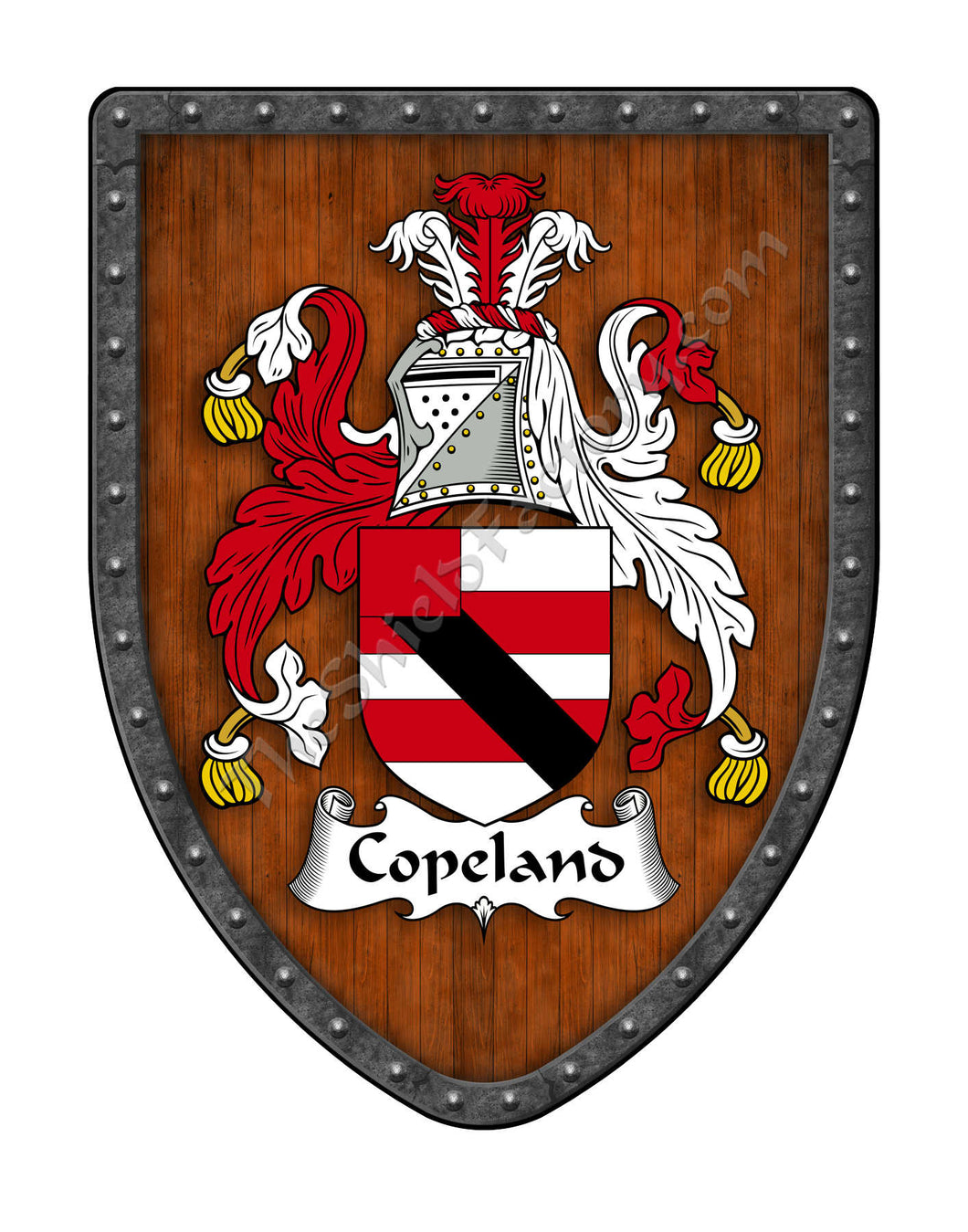Copeland Coat of Arms Shield Family Crest