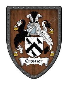 Cromer Coat of Arms Shield Family Crest