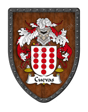 Load image into Gallery viewer, Cuevas Coat of Arms Shield Family Crest