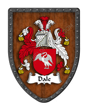 Load image into Gallery viewer, Dale Coat of Arms Shield Family Crest