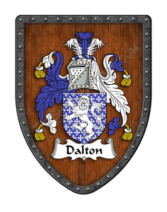 Dalton Coat of Arms Shield Family Crest