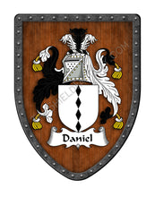 Load image into Gallery viewer, Daniel Coat of Arms Shield Family Crest