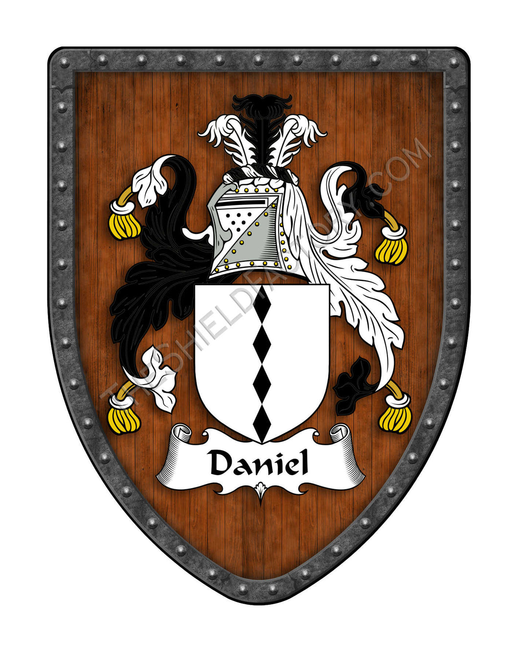 Daniel Coat of Arms Shield Family Crest