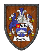 Load image into Gallery viewer, Dawson Coat of Arms Shield Family Crest