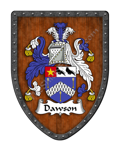 Dawson Coat of Arms Shield Family Crest