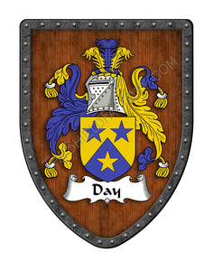 Day Coat of Arms Shield Family Crest