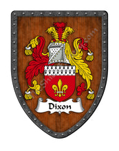 Load image into Gallery viewer, Dixon Coat of Arms Shield Family Crest