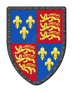 England Quadrant Coat of Arms Shield