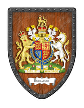 Load image into Gallery viewer, England Royal Coat of Arms Shield