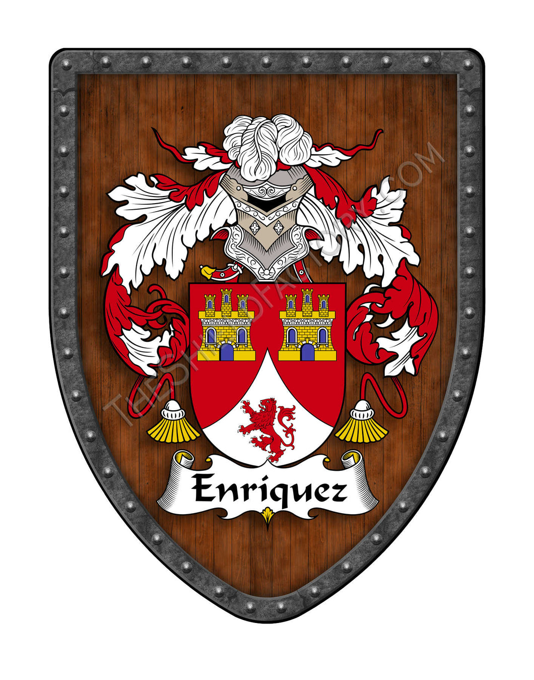 Enríquez I Custom Family Coat of Arms