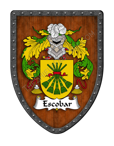 Escobar Custom Family Coat of Arms