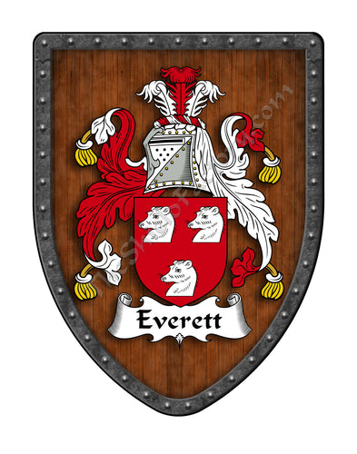 Everett Custom Family Coat of Arms