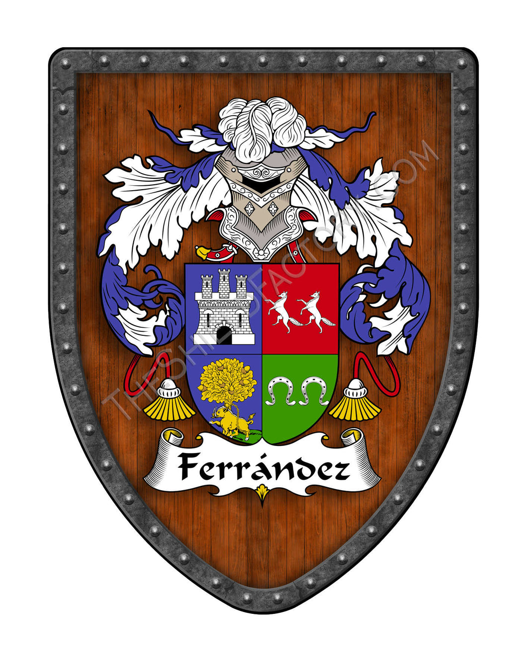 Ferrandez Custom Family Coat of Arms