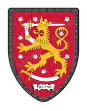 Load image into Gallery viewer, Finland Country Coat of Arms Shield