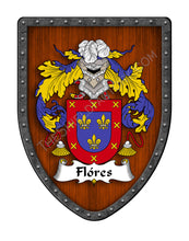 Load image into Gallery viewer, Flóres Custom Family Coat of Arms