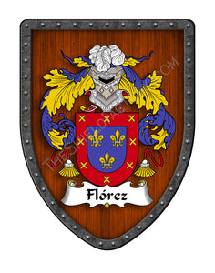 Flórez Custom Family Coat of Arms