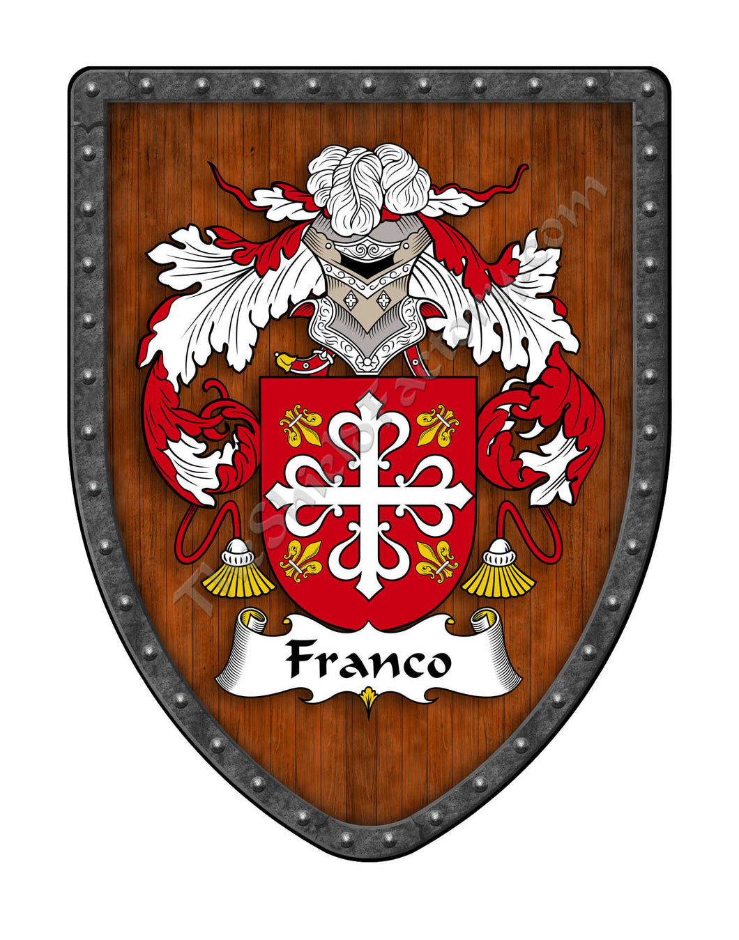 Franco Family Coat of Arms Family Crest