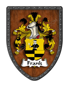 Frank German Coat of Arms Family Crest