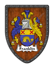 Load image into Gallery viewer, Franklin Coat of Arms Family Crest