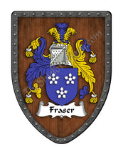 Load image into Gallery viewer, Fraser Coat of Arms Family Crest