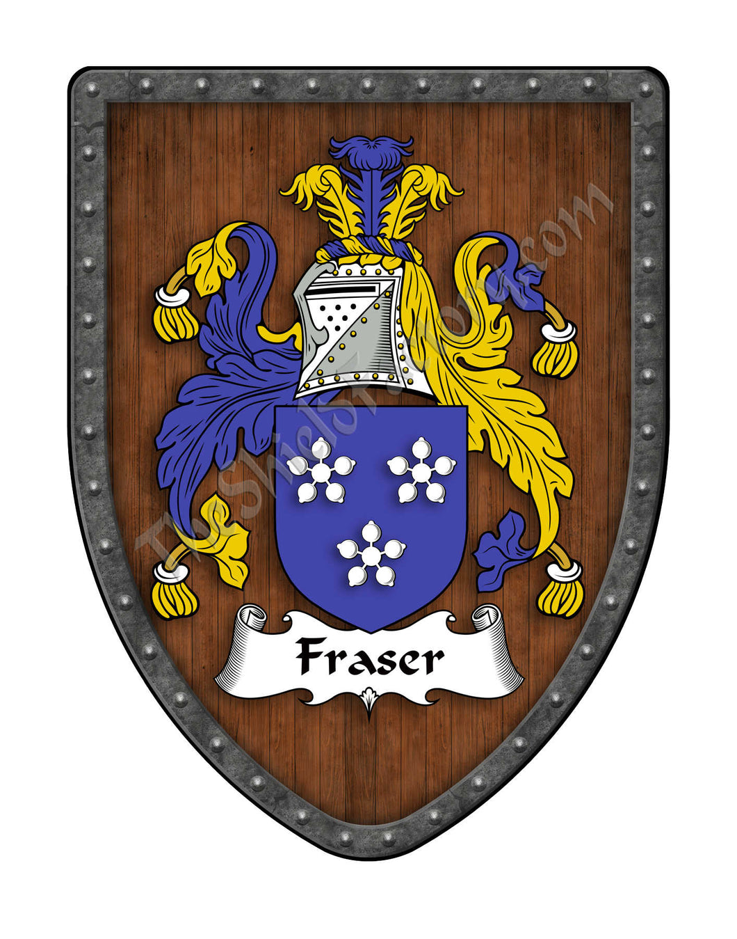 Fraser Coat of Arms Family Crest