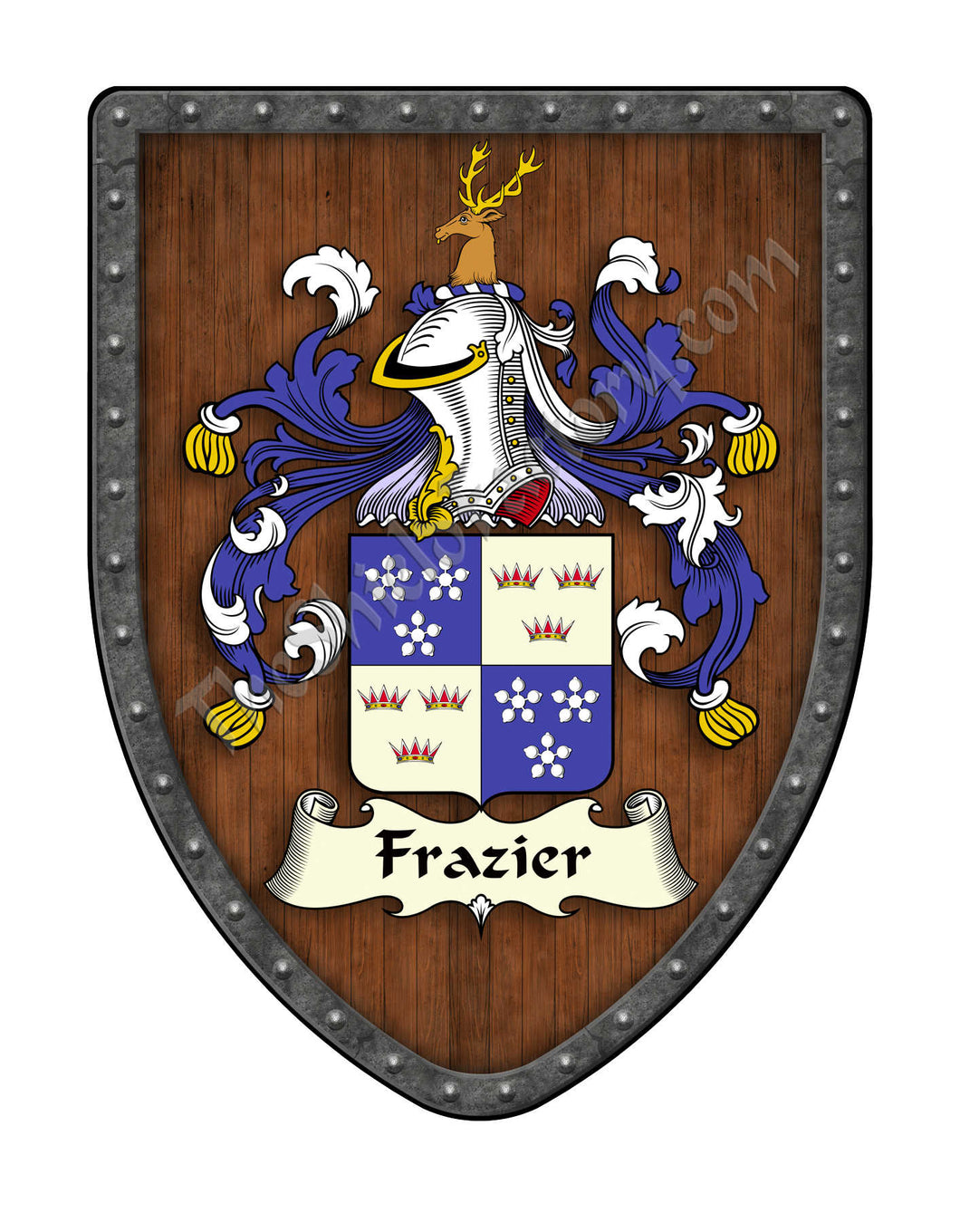 Frazier Coat of Arms Family Crest