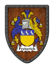 Load image into Gallery viewer, Frederick Coat of Arms Family Crest