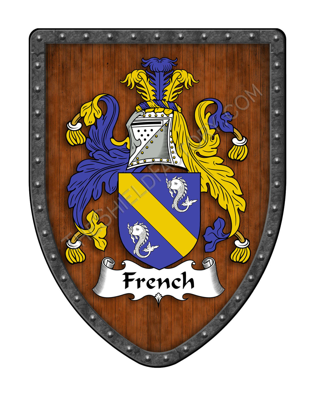 French Coat of Arms Family Crest