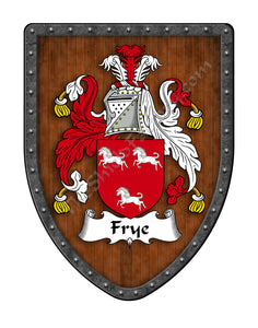 Frye Coat of Arms Family Crest