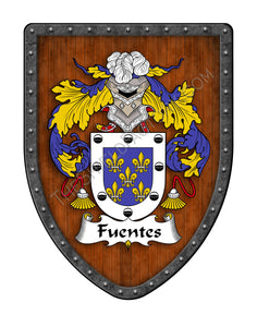 Fuentes Coat of Arms Family Crest