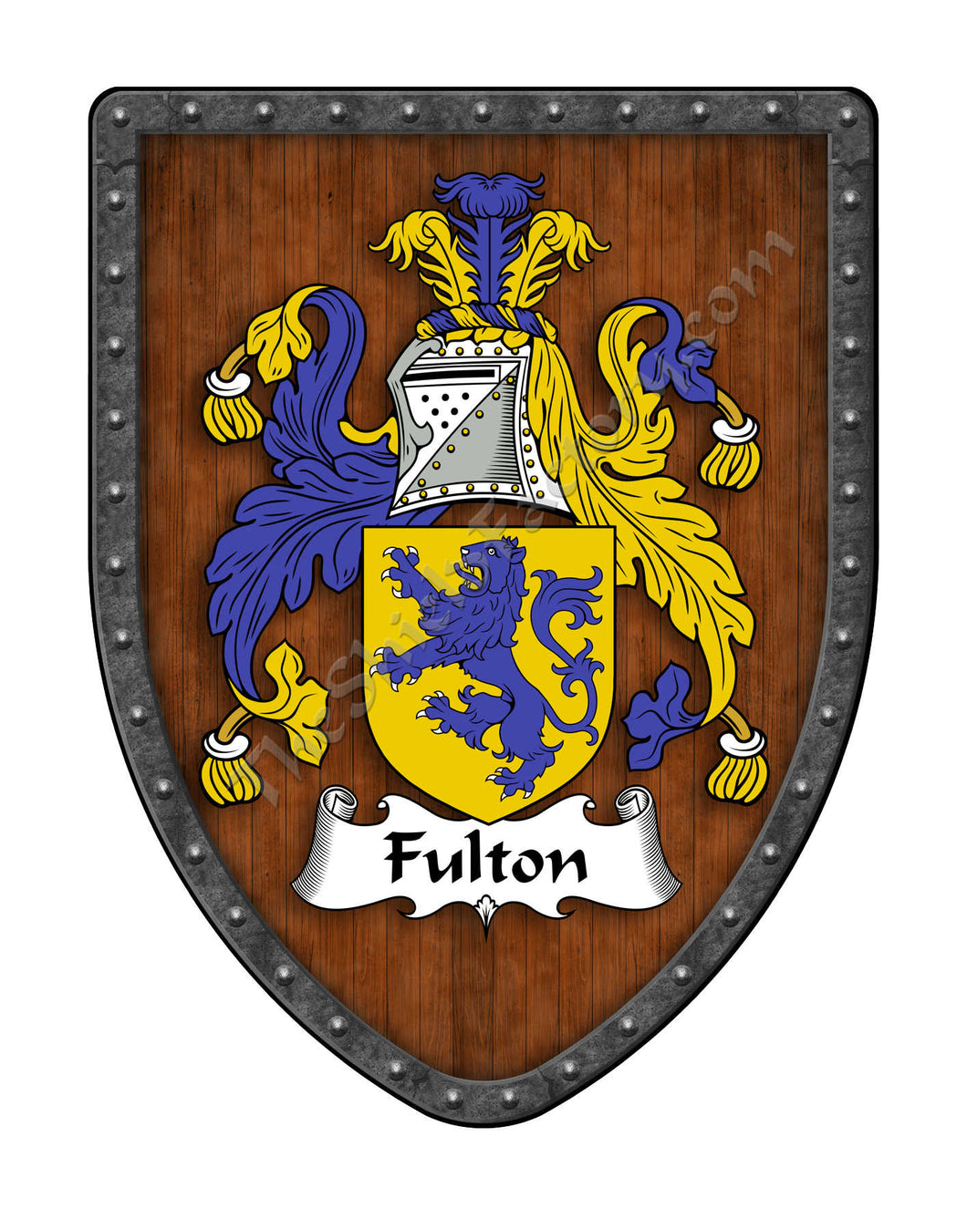 Fulton Coat of Arms Shield