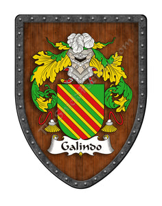 Galindo Coat of Arms Shield
