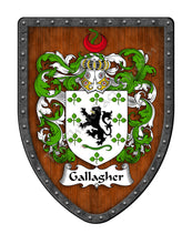 Load image into Gallery viewer, Gallagher Coat of Arms Shield
