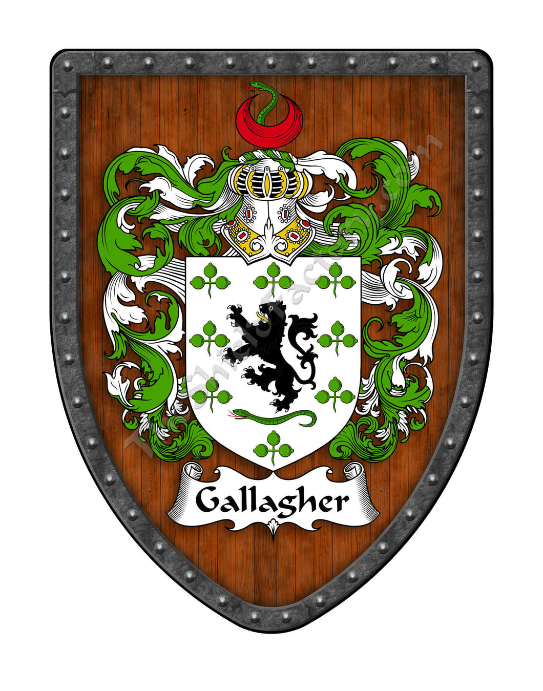 Gallagher Coat of Arms Shield