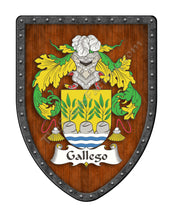 Load image into Gallery viewer, Gallego Coat of Arms Shield