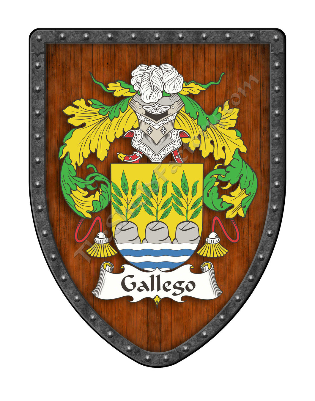 Gallego Coat of Arms Shield