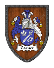 Load image into Gallery viewer, Garner Coat of Arms Shield