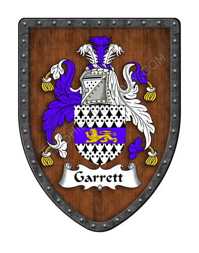 Garrett Coat of Arms Shield