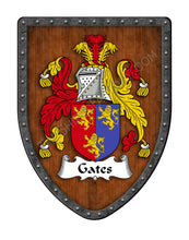 Load image into Gallery viewer, Gates Coat of Arms Shield
