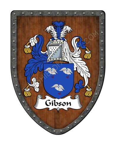 Gibson Coat of Arms Shield