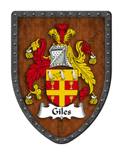 Load image into Gallery viewer, Giles Coat of Arms Shield