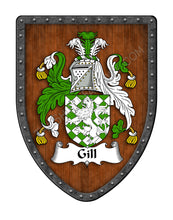 Load image into Gallery viewer, Gill Coat of Arms Shield