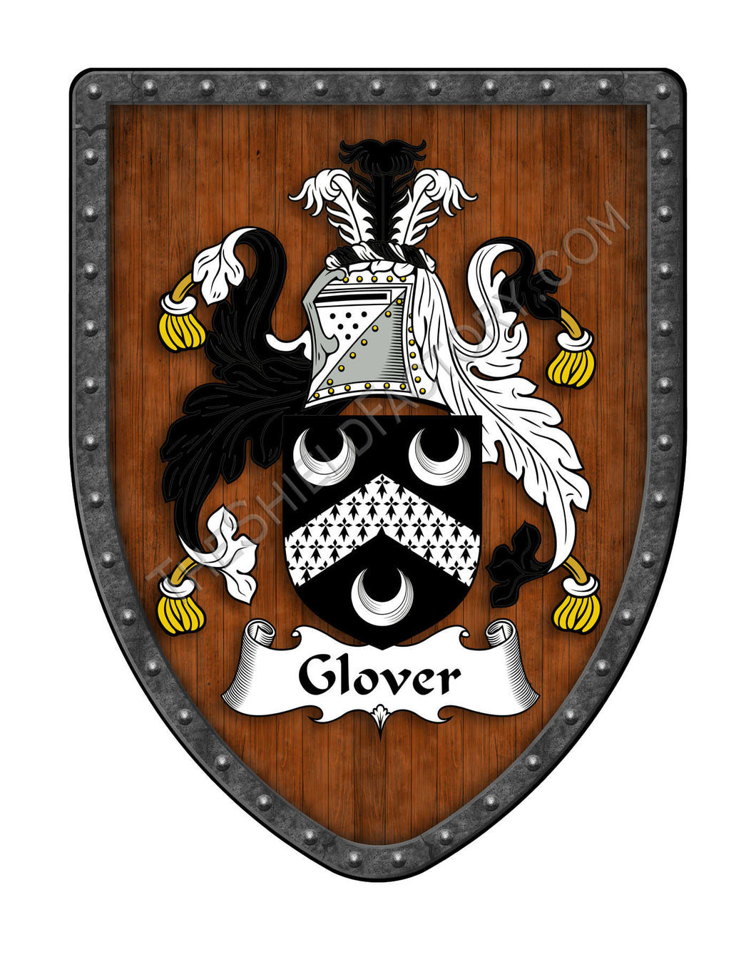 Glover Coat of Arms Shield