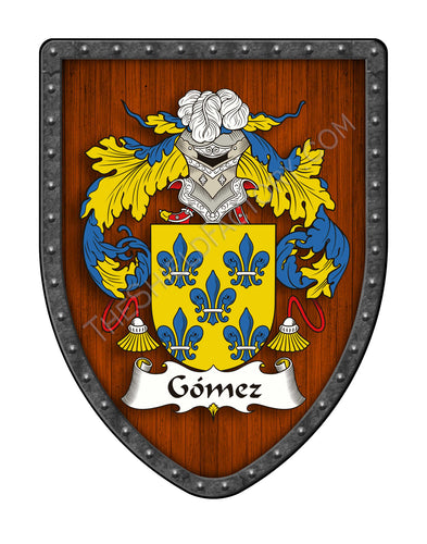 Gómez III Family Crest Coat of Arms
